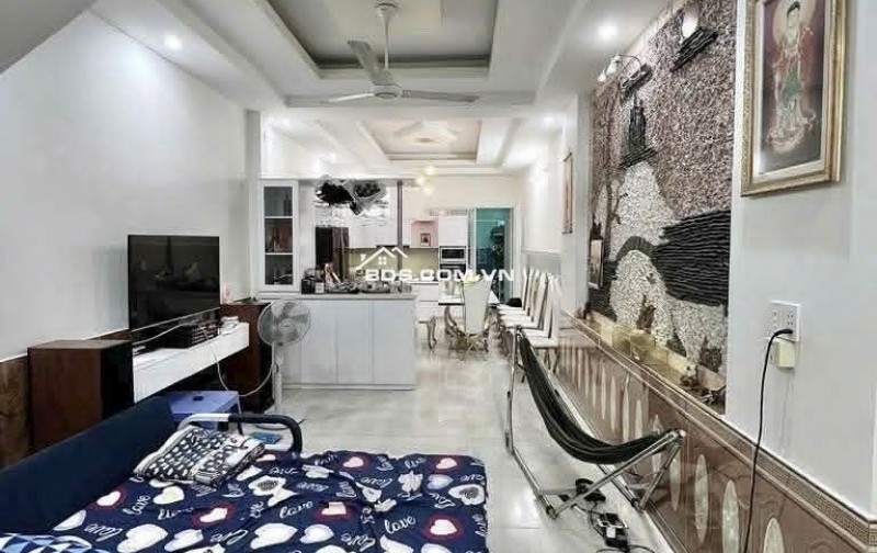 NHÀ MỚI 4 TẦNG QUANG TRUNG GV - GẦN THỐNG NHẤT - HẺM 5M Ô TÔ VÔ NHÀ - 79M² - Chỉ  7.X Tỷ
